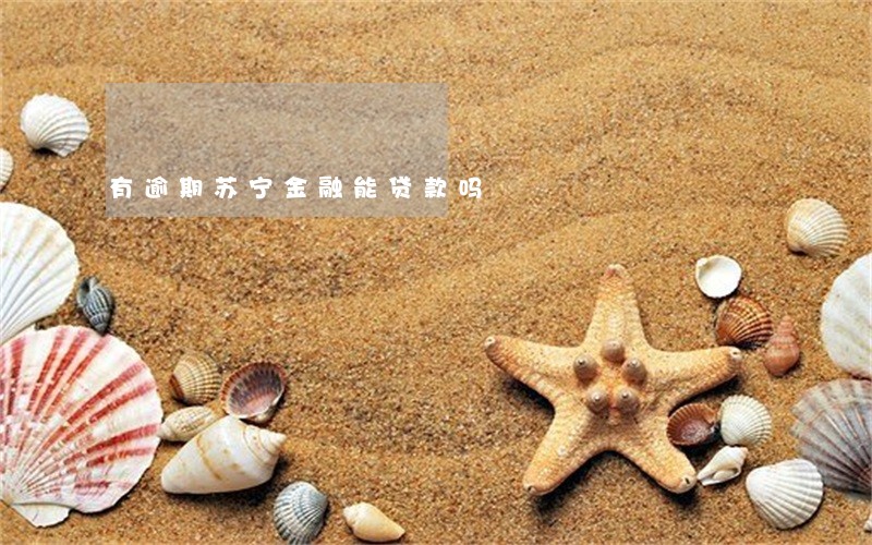 有逾期苏宁金融能贷款吗 有逾期苏宁金融能贷款吗