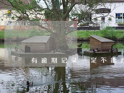 有逾期记录一定不能办理房贷吗 有逾期记录一定不能办理房贷吗