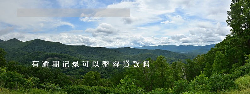 有逾期记录可以整容贷款吗 有逾期记录可以整容贷款吗