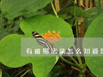 有逾期记录怎么知道是那逾期了 有逾期记录怎么知道是那逾期了