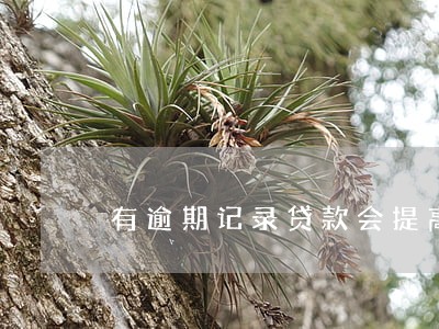 有逾期记录贷款会提高利率吗 有逾期记录贷款会提高利率吗