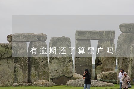 有逾期还了算黑户吗 有逾期还了算黑户吗