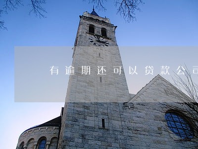 有逾期还可以贷款公司贷款吗 有逾期还可以贷款公司贷款吗