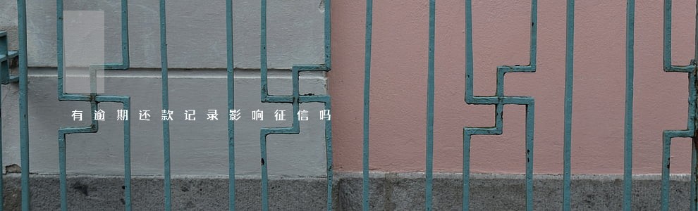 有逾期还款记录影响征信吗 有逾期还款记录影响征信吗