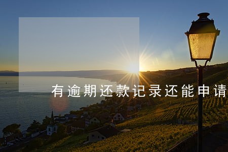 有逾期还款记录还能申请信用卡吗 有逾期还款记录还能申请信用卡吗