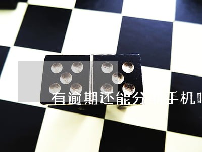 有逾期还能分期手机吗 有逾期还能分期手机吗