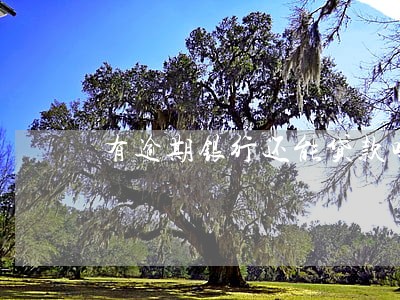 有逾期银行还能贷款吗 有逾期银行还能贷款吗