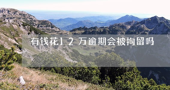 有钱花12万逾期会被拘留吗 有钱花12万逾期会被拘留吗