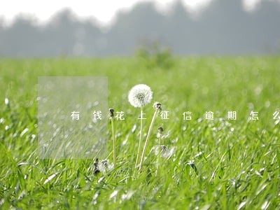 有钱花上征信逾期怎么撤销 有钱花上征信逾期怎么撤销