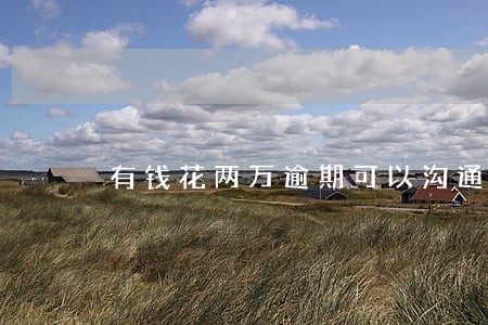 有钱花两万逾期可以沟通吗 有钱花两万逾期可以沟通吗