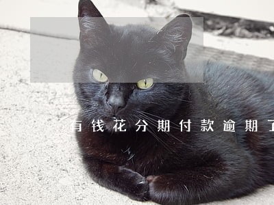 有钱花分期付款逾期了怎么办 有钱花分期付款逾期了怎么办