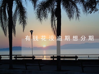 有钱花没逾期想分期