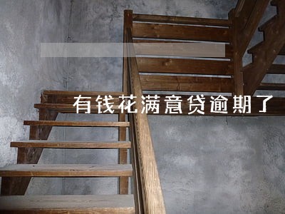 有钱花满意贷逾期了 有钱花满意贷逾期了