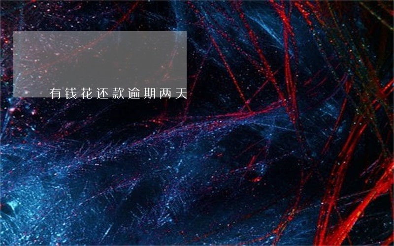 有钱花还款逾期两天 有钱花还款逾期两天