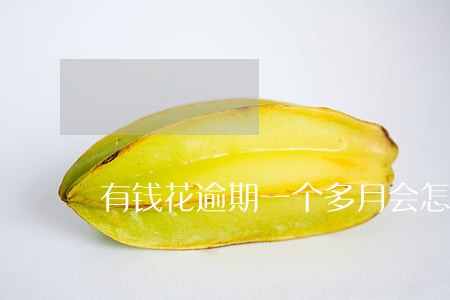 有钱花逾期一个多月会怎样