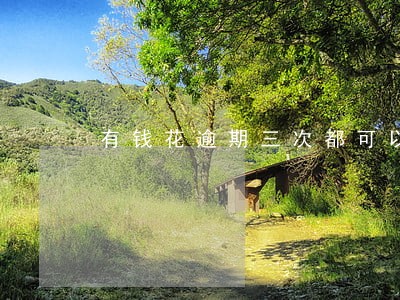 有钱花逾期三次都可以借 有钱花逾期三次都可以借