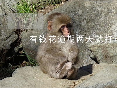 有钱花逾期两天就打电话给家人 有钱花逾期两天就打电话给家人