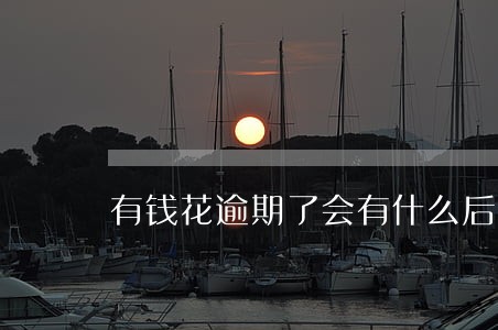 有钱花逾期了会有什么后果