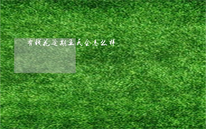有钱花逾期五天会怎么样 有钱花逾期五天会怎么样