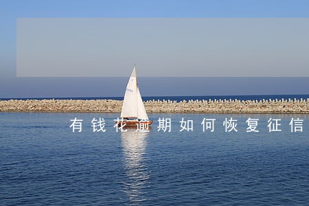有钱花逾期如何恢复征信 有钱花逾期如何恢复征信