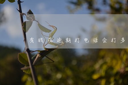 有钱花逾期打电话会打多久 有钱花逾期打电话会打多久
