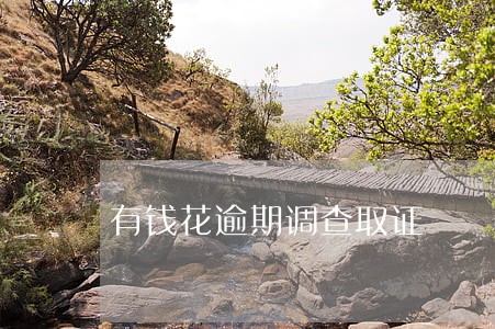 有钱花逾期调查取证 有钱花逾期调查取证