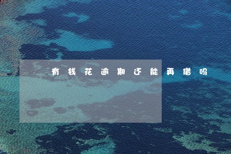有钱花逾期还能再借吗 有钱花逾期还能再借吗