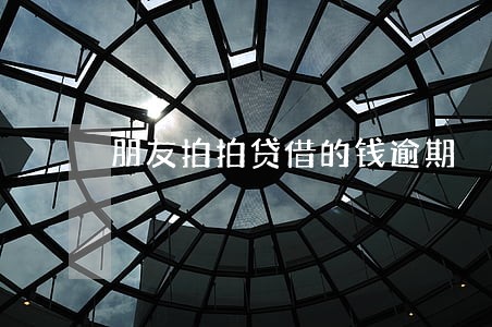 朋友拍拍贷借的钱逾期