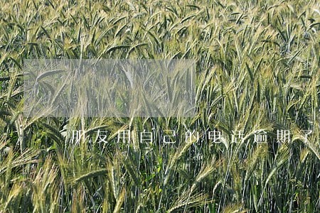 朋友用自己的电话逾期了
