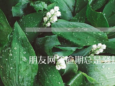 朋友网贷逾期总是骚扰我怎么办 朋友网贷逾期总是骚扰我怎么办