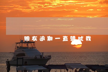 朋友逾期一直骚扰我 朋友逾期一直骚扰我
