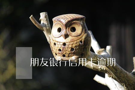 朋友银行信用卡逾期