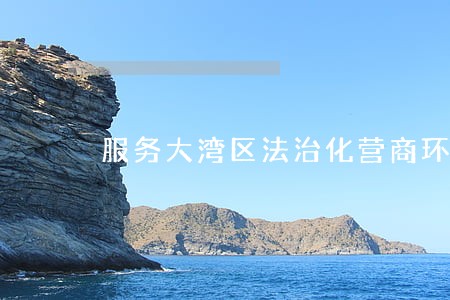 服务大湾区法治化营商环境建设 服务大湾区法治化营商环境建设