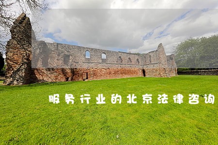 服务行业的北京法律咨询 服务行业的北京法律咨询