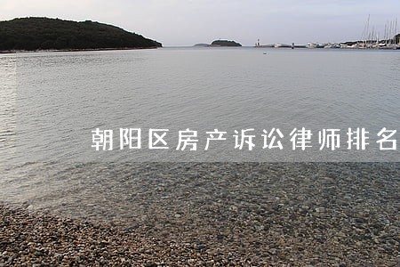 朝阳区房产诉讼律师排名 朝阳区房产诉讼律师排名