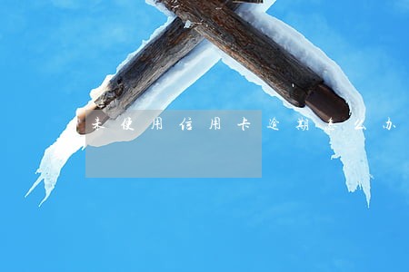 未使用信用卡逾期怎么办