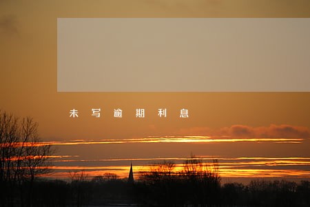 未写逾期利息 未写逾期利息