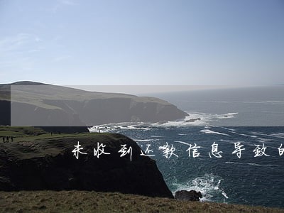 未收到还款信息导致的逾期 未收到还款信息导致的逾期