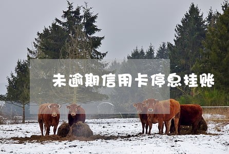 未逾期信用卡停息挂账 未逾期信用卡停息挂账