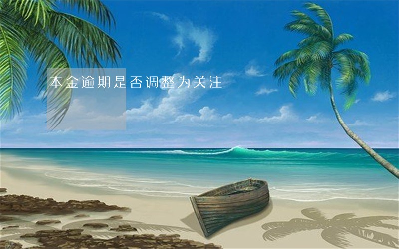 本金逾期是否调整为关注 本金逾期是否调整为关注