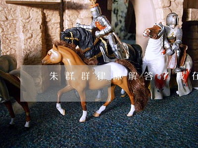 朱群群律师解答了我在中信信贷