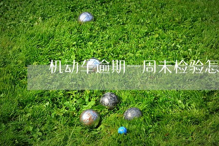 机动车逾期一周未检验怎么办 机动车逾期一周未检验怎么办