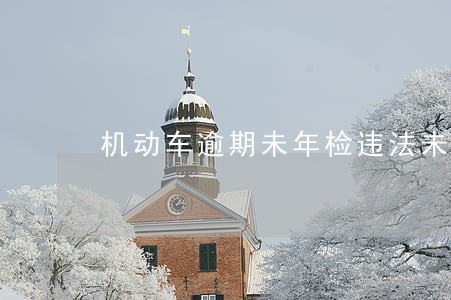 机动车逾期未年检违法未处理 机动车逾期未年检违法未处理