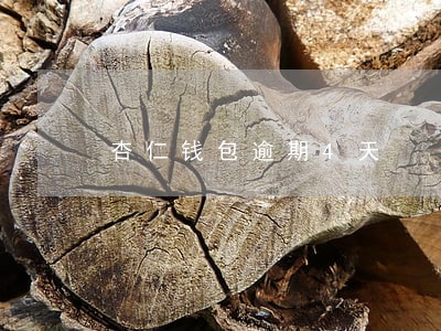 杏仁钱包逾期4天 杏仁钱包逾期4天