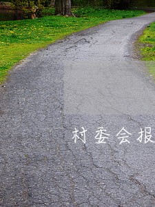 村委会报账逾期情况说明 村委会报账逾期情况说明