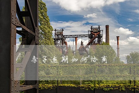 条子逾期如何协商 条子逾期如何协商