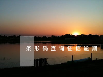 条形码查询征信逾期 条形码查询征信逾期