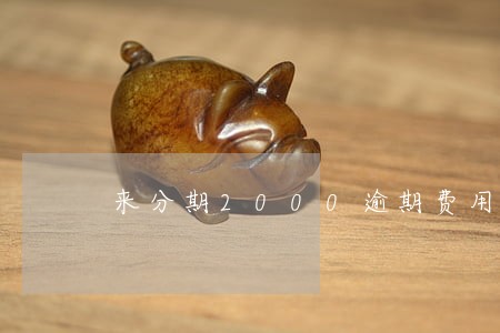 来分期2000逾期费用是多少