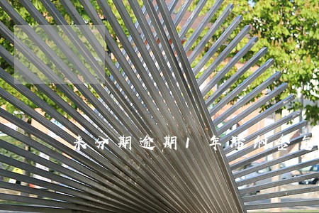 来分期逾期1年滞纳金怎么算 来分期逾期1年滞纳金怎么算