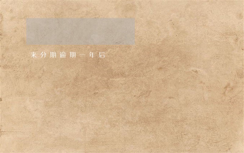 来分期逾期一年后 来分期逾期一年后